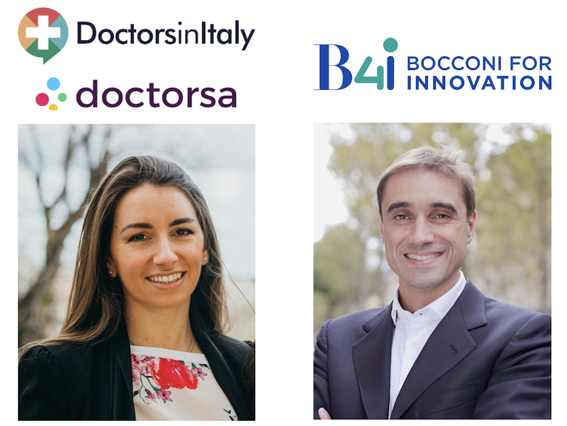 Interview with Nadia Neytcheva, Co-Founder of Doctors In Italy, and Nico Valenti Gatto, Operating Director of B4i