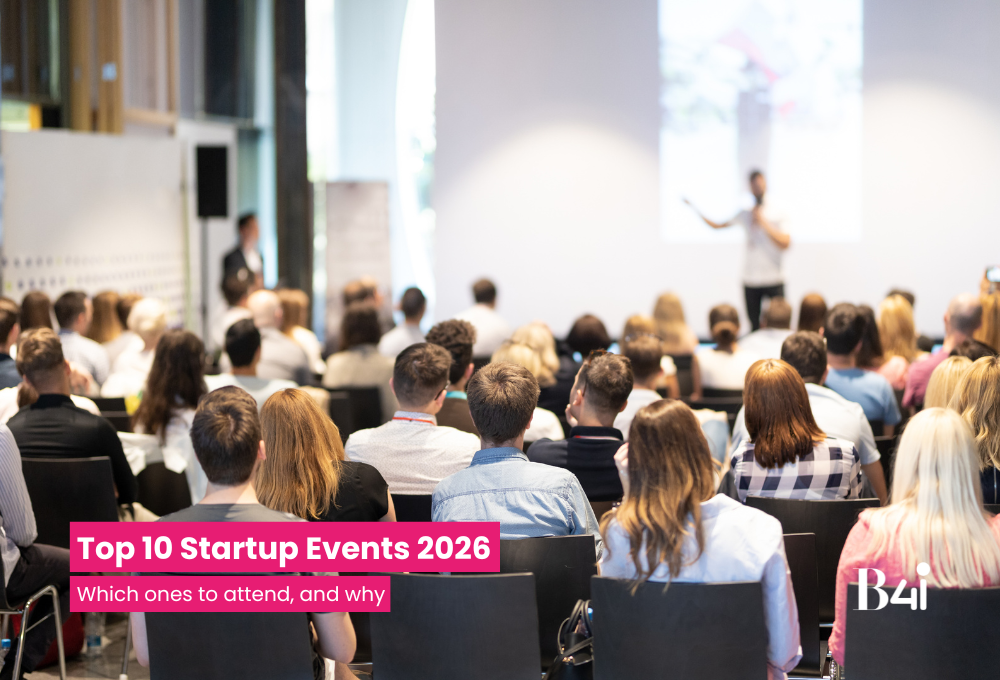 Top 10 startup events across Europe 2026